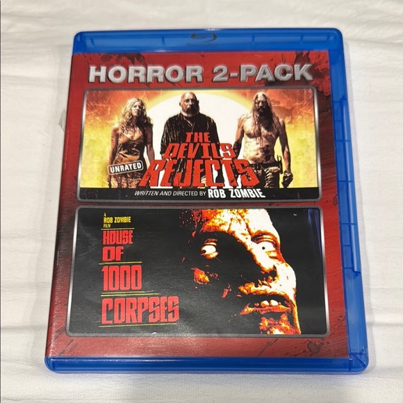 7 MOVIES/50$ Horror 2-Pack Blu-ray Case - Picture 1 of 6
